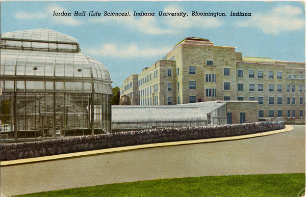 Jordan Hall Postcard front