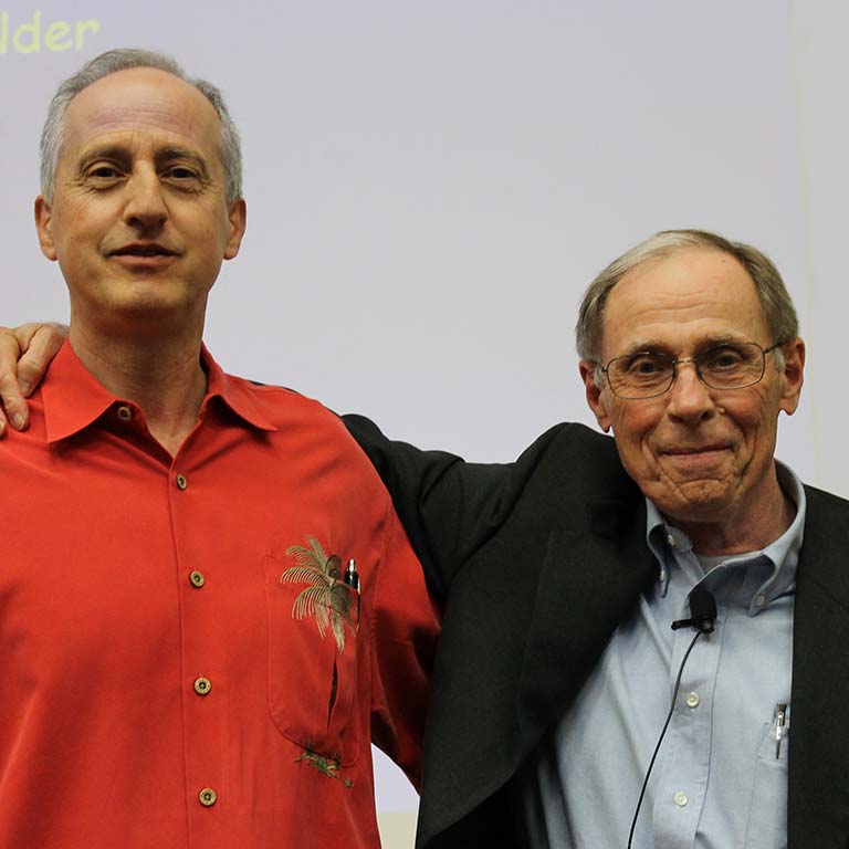 Jeff Palmer and Norm Pace.